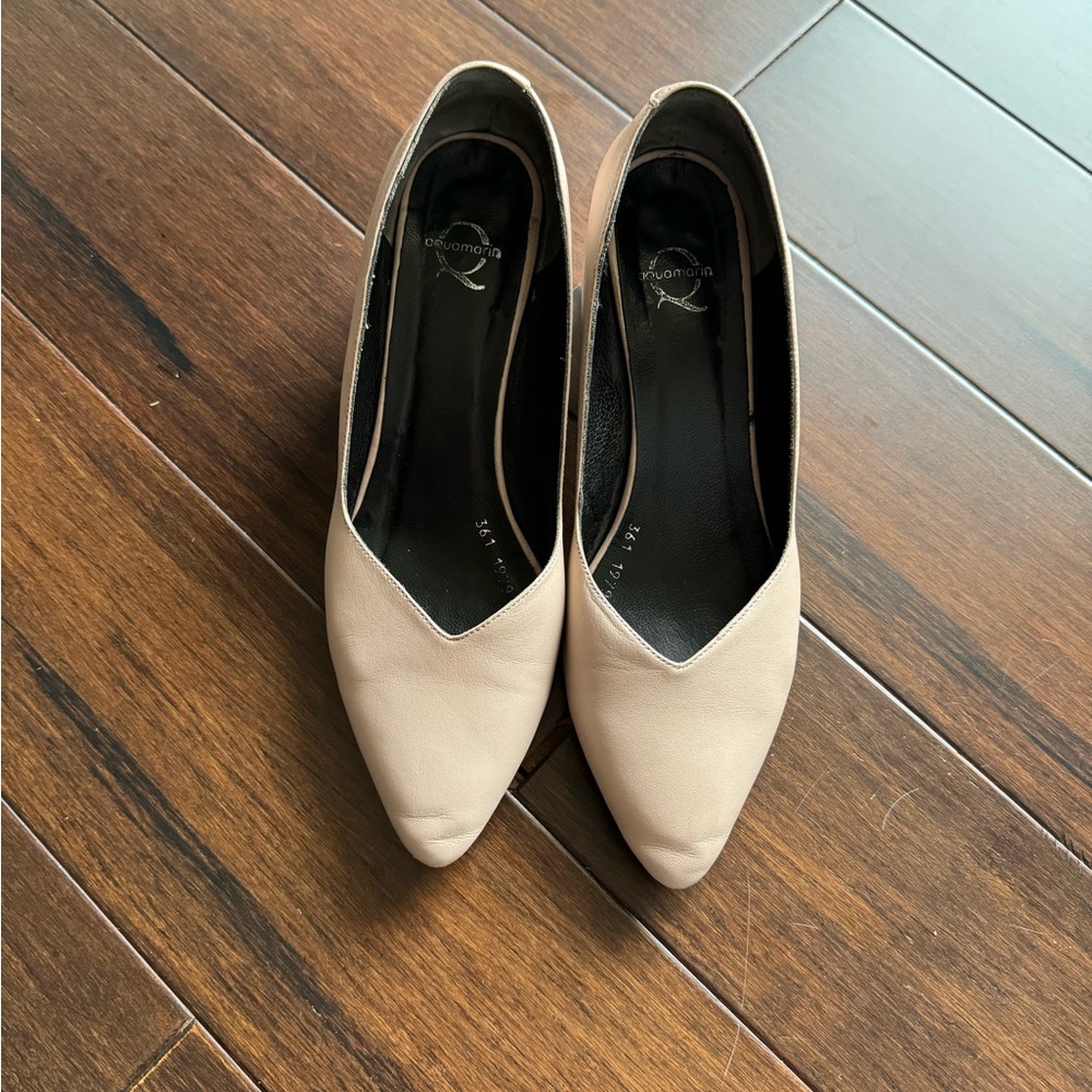 Aquamarin shoes heel